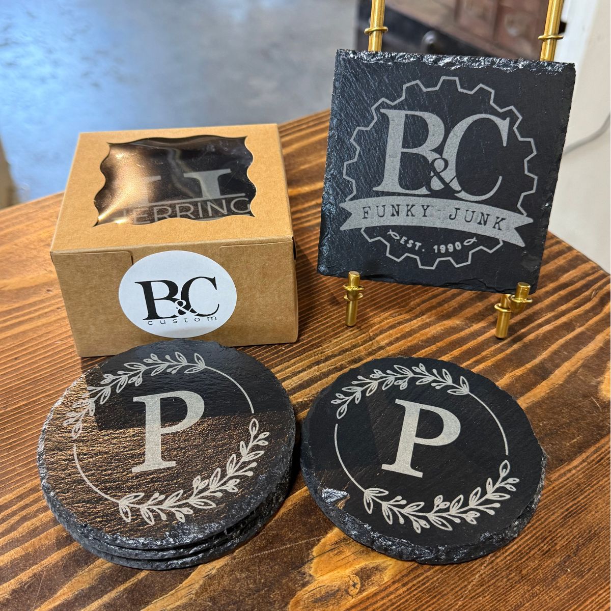 Custom Engraved Bulk & Branded Coasters
